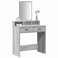 Kaptafel Grijs Sonoma 79 x 41 x 140 cm Bewerkt hout 3