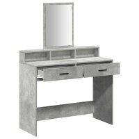 Kaptafel Beton Grijs 100 x 41 x 140 cm Bewerkt hout 5