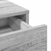 Kaptafel Grijs Sonoma 100 x 41 x 140 cm Bewerkt hout 9
