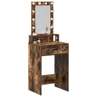 Kaptafel met lade Bruin 50 x 41 x 140 cm Bewerkt hout 3