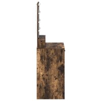 Kaptafel met lade Bruin 50 x 41 x 140 cm Bewerkt hout 6
