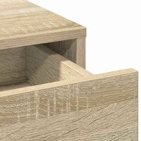 Kaptafel met lade Bruin 100 x 41 x 140 cm Bewerkt hout 8