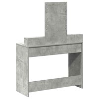 Kaptafel met lade Grijs 100 x 41 x 140 cm Bewerkt hout 7
