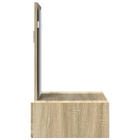 Kaptafel met lade Bruin 60 x 40 x 70 cm Bewerkt hout 7