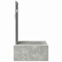 Kaptafel met lade Grijs 60 x 40 x 70 cm Bewerkt hout 7