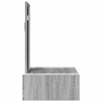 Kaptafel met lade Grijs 60 x 40 x 70 cm Bewerkt hout 7