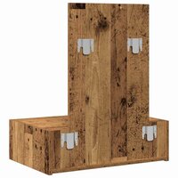 Kaptafel met lade Bruin 60 x 40 x 70 cm Bewerkt hout 8
