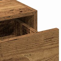 Kaptafel met lade Bruin 60 x 40 x 70 cm Bewerkt hout 9