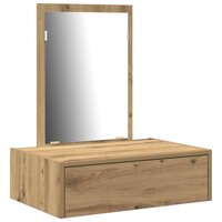 Kaptafel met lade Bruin 60 x 40 x 70 cm Bewerkt hout 2
