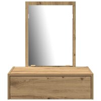 Kaptafel met lade Bruin 60 x 40 x 70 cm Bewerkt hout 6