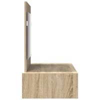 Kaptafel met lade Bruin 83 x 40 x 70 cm Bewerkt hout 7