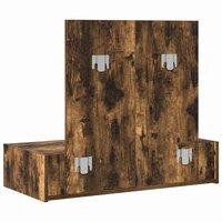 Kaptafel met lade Bruin 83 x 40 x 70 cm Bewerkt hout 8
