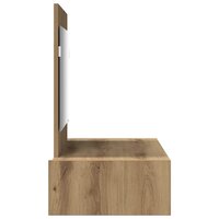 Kaptafel met lade Bruin 83 x 40 x 70 cm Bewerkt hout 7