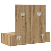 Kaptafel met lade Bruin 83 x 40 x 70 cm Bewerkt hout 8