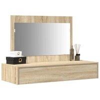 Kaptafel met lade Bruin 100 x 40 x 70 cm Bewerkt hout 3