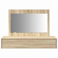 Kaptafel met lade Bruin 100 x 40 x 70 cm Bewerkt hout 6
