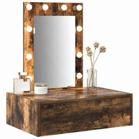 Kaptafel met lade Bruin 60 x 40 x 70 cm Bewerkt hout 3