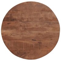 Salontafelset2 pcs Donkerbruin Massief mangohout en staal 7