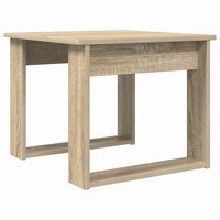 Salontafelset2 pcs Sonoma Eiken Bewerkt hout 6