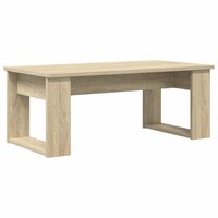 Salontafelset2 pcs Sonoma Eiken Bewerkt hout 7