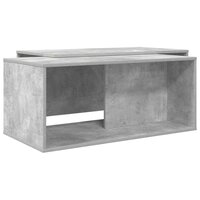 Salontafelset2 pcs Beton Grijs Bewerkt hout 2