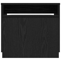 Nesttafels Zwart Eiken 100 x 48 x 40 cm Bewerkt hout 6