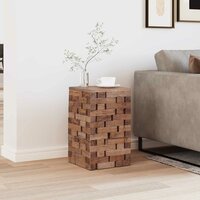 Kruk Naturel 29 x 29 x 48 cm Massief gerecycled hout 3