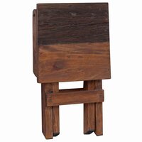 Kruk Naturel 30 x 30 x 48 cm Massief gerecycled hout 4