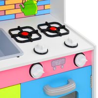 Kinderspeelkeuken 80x30x85 cm MDF meerkleurig 7