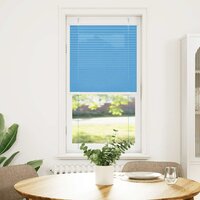Pliss&eacute; rolgordijn 55x150 cm stofbreedte 55 cm polyester blauw 2