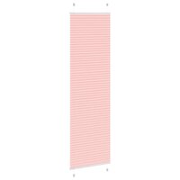 Pliss&eacute; rolgordijn 60x200 cm stofbreedte 59,4 cm polyester roze 4