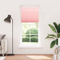 Pliss&eacute; rolgordijn 95x200 cm stofbreedte 95 cm polyester roze 2