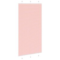 Pliss&eacute; rolgordijn 110x200cm stofbreedte 109,4cm polyester roze 4