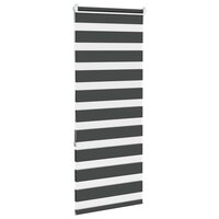 Duo Rolgordijn 55x150 cm stofbreedte 50 cm zwart 4
