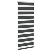 Duo Rolgordijn 65x150 cm stofbreedte 60 cm zwart 3