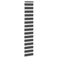 Duo Rolgordijn 40x200 cm stofbreedte 35 cm zwart 4