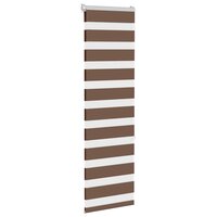 Duo Rolgordijn 45x150 cm stofbreedte 40 cm polyester bruin 3