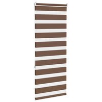 Duo Rolgordijn 65x150 cm stofbreedte 60 cm polyester bruin 4
