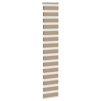 Duo Rolgordijn 45x200 cm stofbreedte 40 cm polyester zandbruin 3