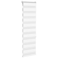 Duo Rolgordijn 40x150 cm stofbreedte 35 cm polyester wit 3