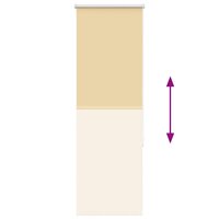 Rolgordijn verduisterend 40x150cm stofbreedte 35,7 cm polyester 9