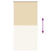 Rolgordijn verduisterend 70x150cm stofbreedte 65,7 cm polyester 9