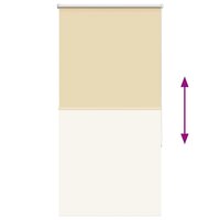 Rolgordijn verduisterend 80x150cm stofbreedte 75,7 cm polyester 9