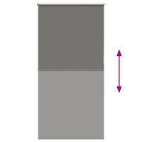 Rolgordijn verduisterend 85x130cm stofbreedte 80,7 cm polyester 5