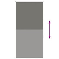 Rolgordijn verduisterend 75x175cm stofbreedte 70,7 cm polyester 5