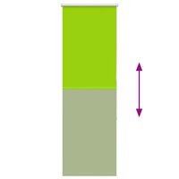 Rolgordijn verduisterend 60x150cm stofbreedte 55,7 cm polyester 9