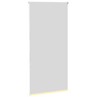 Rolgordijn verduisterend 85x130 cm stofbreedte 80,7cm geel 4