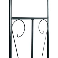 Tuinboog 142x37x275 cm ijzer donkergroen  5