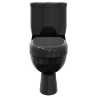 Toilet met stortbak zwart 4