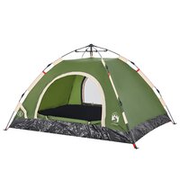 Tent 2-persoons snelontgrendeling groen 5